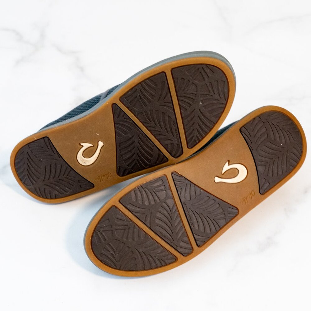 Olukai Ki’Ihele Gray Mesh Slip-On Sneakers - Picture 5 of 5